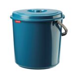 Wiadro z pokrywą 12L niebieski