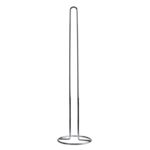 Stojak na papier toaletowy srebrny