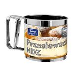 Przesiewacz nierdzewny PRACTICO srebrny