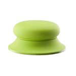 Silikonowy uchwyt do pokrywy szklanej zielony
