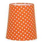 Abażur do lampki COLINA E14 pomarańczowy CANDELLUX