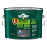 Impregnat Powłokotwórczy Ochronno-Dekoracyjny Antracyt Szary V16 2,5 l VIDARON