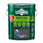 Impregnat Powłokotwórczy Ochronno-Dekoracyjny Antracyt Szary V16 4,5 l VIDARON