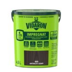 Impregnat Ochronno-Dekoracyjny Ogrodowy R09 antracyt szary 4,5l VIDARON