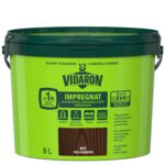 Impregnat Ochronno-Dekoracyjny Ogrodowy R07 Palisander 9l VIDARON