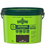 Impregnat Ochronno-Dekoracyjny Ogrodowy R09 antracyt szary 9l VIDARON