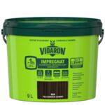Impregnat Ochronno-Dekoracyjny Ogrodowy R08 Palisander Ciemny 9l VIDARON