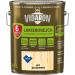 Lakierobejca Ochronno-Dekoracyjna Bezbarwny L01 4,5 l VIDARON