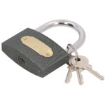 Kłódka żeliwna 60 mm FASTER TOOLS