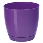 Doniczka TOSCANA 11 cm okrągła fioletowy