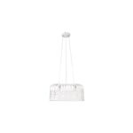 Lampa wisząca Alessandra E-27 2x60W biel mat