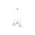 Lampa wisząca Anna E14 3x40W biały matowy
