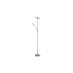 Lampa podłogowa Aaron 40LED 18W, 18LED 5W IP20, chrom satyna