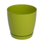 Doniczka TOSCANA 13 cm okrągła pistacja