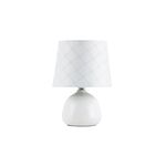 Lampka ceramiczna Ellie E14/40W biała