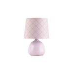 Lampka ceramiczna Ellie E14/40W różany