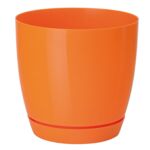 Doniczka TOSCANA 17 cm okrągła pomarańczowy