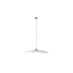 Lampa wisząca Elina E27 1x60W 400 mm czarno-biały