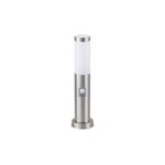 Lampa ogrodowa Inox torch E27 60W 45 cm z czujnikiem