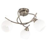 Żyrandol Evangeline E-14 3x max 40W antyczny brąz