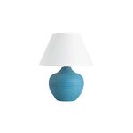 Lampka stołowa Molly E14 1x40W niebieska, biała