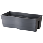 Donica balustradowa FALA 60 cm antracyt