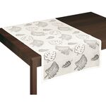 Bieżnik żakardowy prostokątny z przędzą Repreve 120 x 60 cm