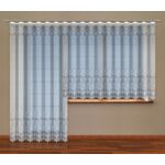 Firanka żakardowa odpasowana z wszytą taśmą marszczącą 250 x 200 cm