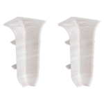 Narożnik wewnętrzny PCV Ergo56 402 Dąb Biały 2 szt. ERGO