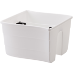 Donica balustradowa FALA 30 cm biała