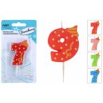 Świeczka urodzinowa Cyferka 9 Broadway