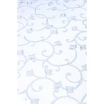 Obrus tkaninowy prostokąt 160 x 125 cm biały