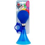 Trąbka rowerowa dziecięca kolor-fluor plastikowa 4bike junior