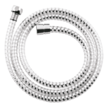 Wąż natryskowy Biflex transparentny 150 cm chrom/transparentny Invena 
