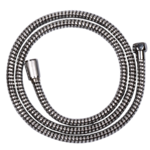 Waż natryskowy Superflex 150 cm chrom/czarny Invena 