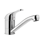 Bateria umywalkowa z ruchomą wylewką Perea chrom Invena 