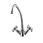 Bateria umywalkowa-zlewozmywakowa Roma chrom Invena 