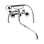 Bateria  wannowa Modena typu S 30 cm chrom Invena