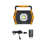 Reflektor akumulatorowy LED COB 10 W Jufisto
