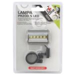 Lampka rowerowa przednia 5LED STD 4bike