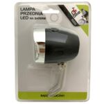 Lampka rowerowa przednia na baterie 1LED 1W 4bike