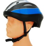 Kask rowerowy niebieski carbon (rozmiar L) 4bike