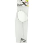 Lusterko rowerowe chrom owal 4bike