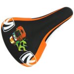 Siodło rowerowe dziecięce pomarańczowe 4bike junior