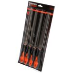 Pilniki ślusarskie 200 mm - zestaw 4 szt. FASTER TOOLS