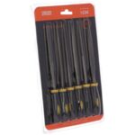 Pilniki iglaki 100 mm - zestaw 6 szt. FASTER TOOLS