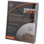 Płótno ścierne arkusz 230 x 280 mm 40gr – 50 szt. FASTER TOOLS