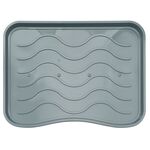 Ociekacz na buty 38 x 50 cm szary fala 