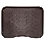 Ociekacz na buty 38 x 50 cm brąz fala 