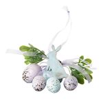 Stroik wielkanoc niebiesko-fioletowy